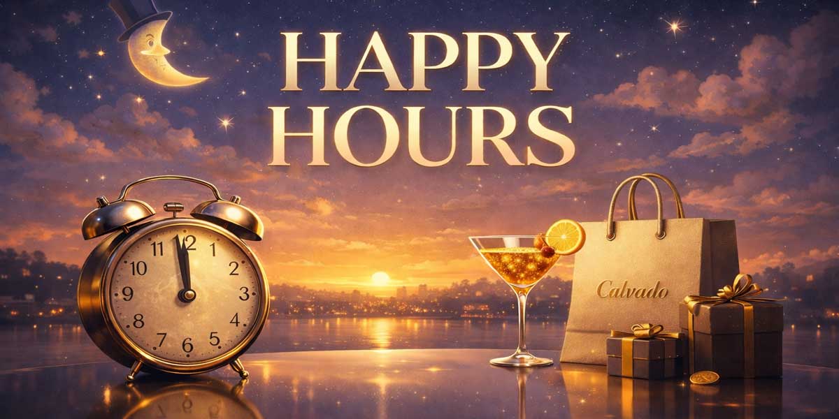 HAPPY HOURS TTYLKO DO PÓŁNOCY!