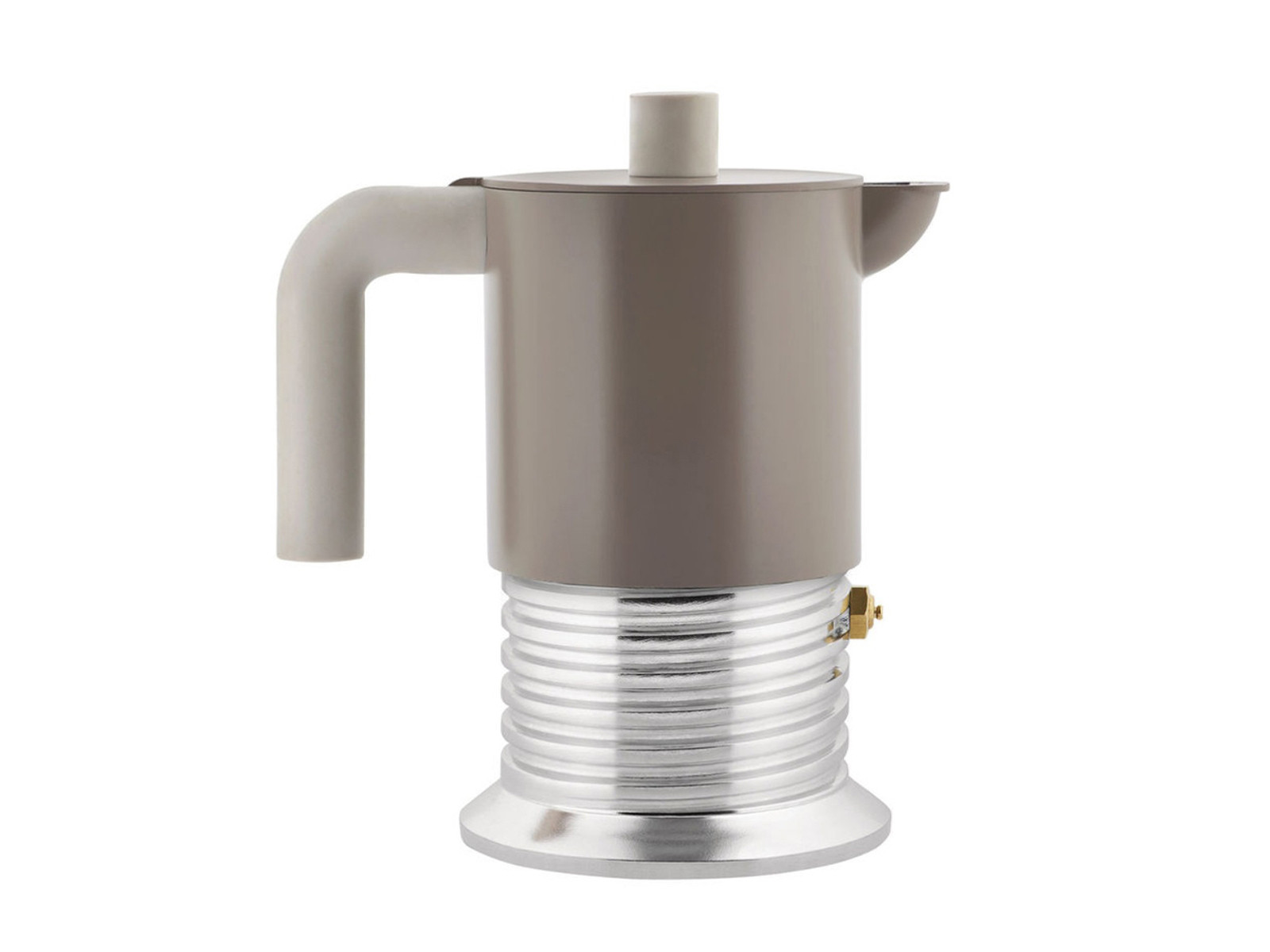 Zaparzacz do espresso Alessi Vite Warm Grey 150ml x3 IND