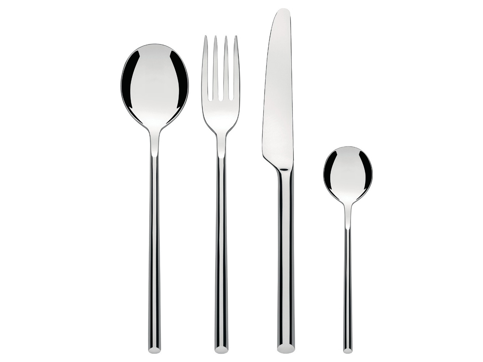 Sztućce stołowe Alessi Clivo x24 dla 6 osób