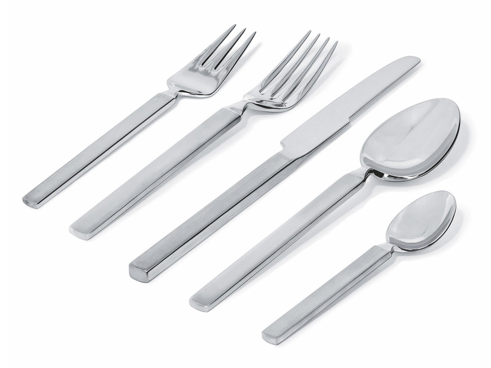 Sztućce stołowe Alessi Dry x5 dla 1 osoby