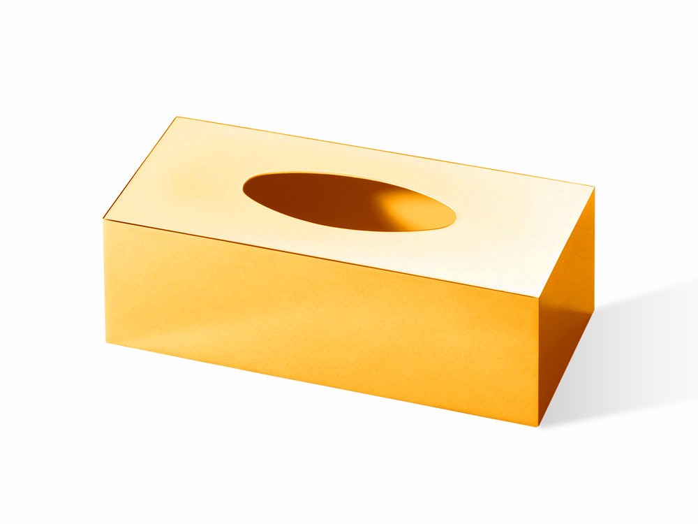 Pudełko na chusteczki nablatowe/ścienne Decor Walther KB 81 Gold