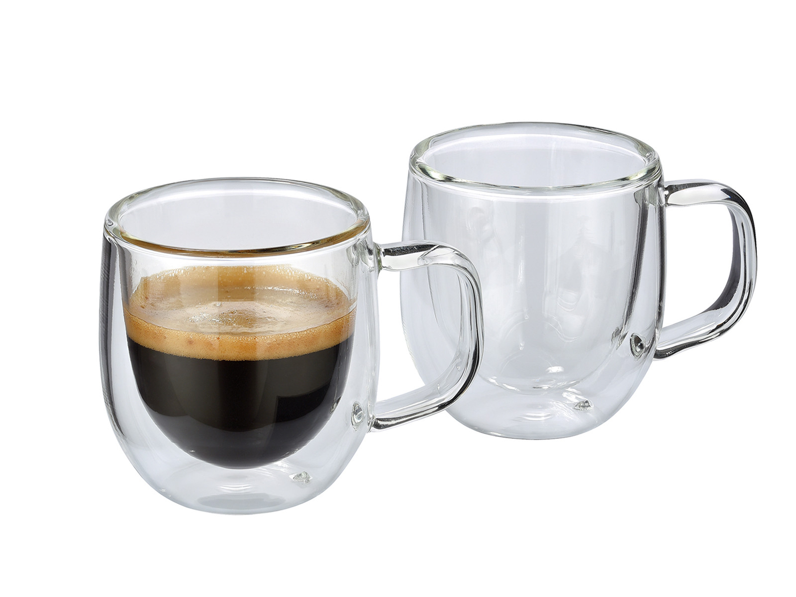 Szklanki do espresso Cilio Veneto Transparent 80ml x2