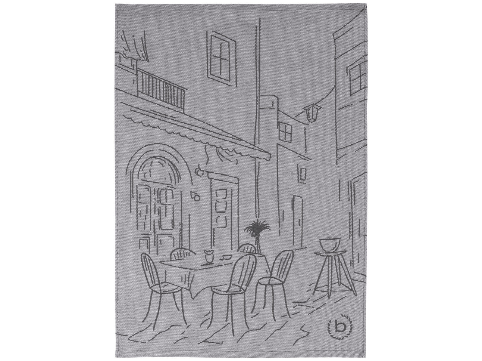 Ściereczka Bugatti Nocciola Grey 50x70