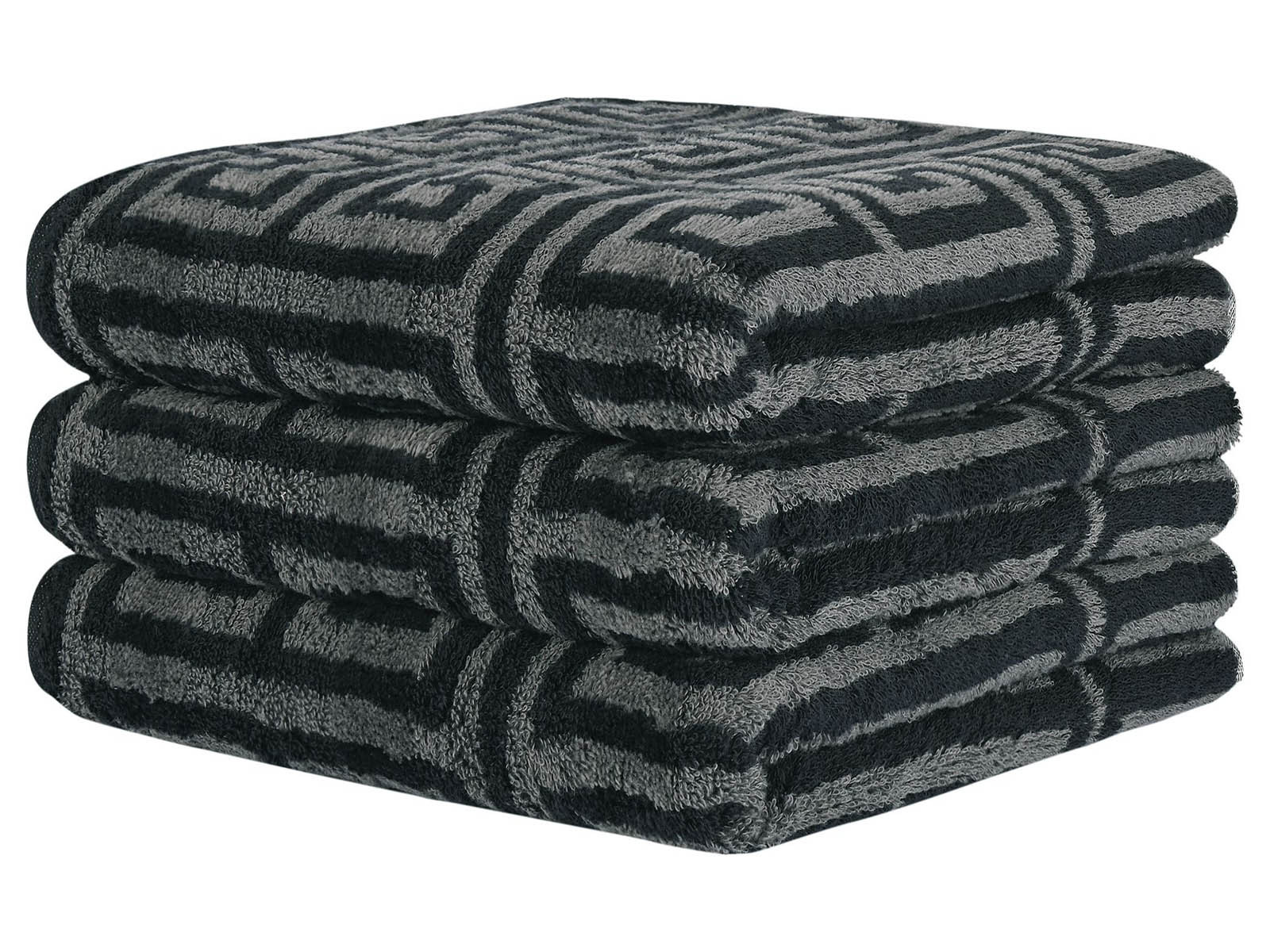 Ręcznik Cawo Noblesse Elegance Antrazit 30x50