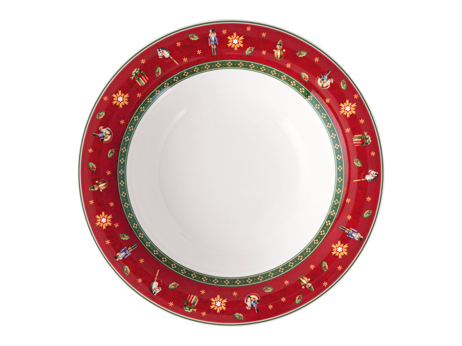 Talerz Villeroy&Boch Toy's Delight Red 23cm głęboki