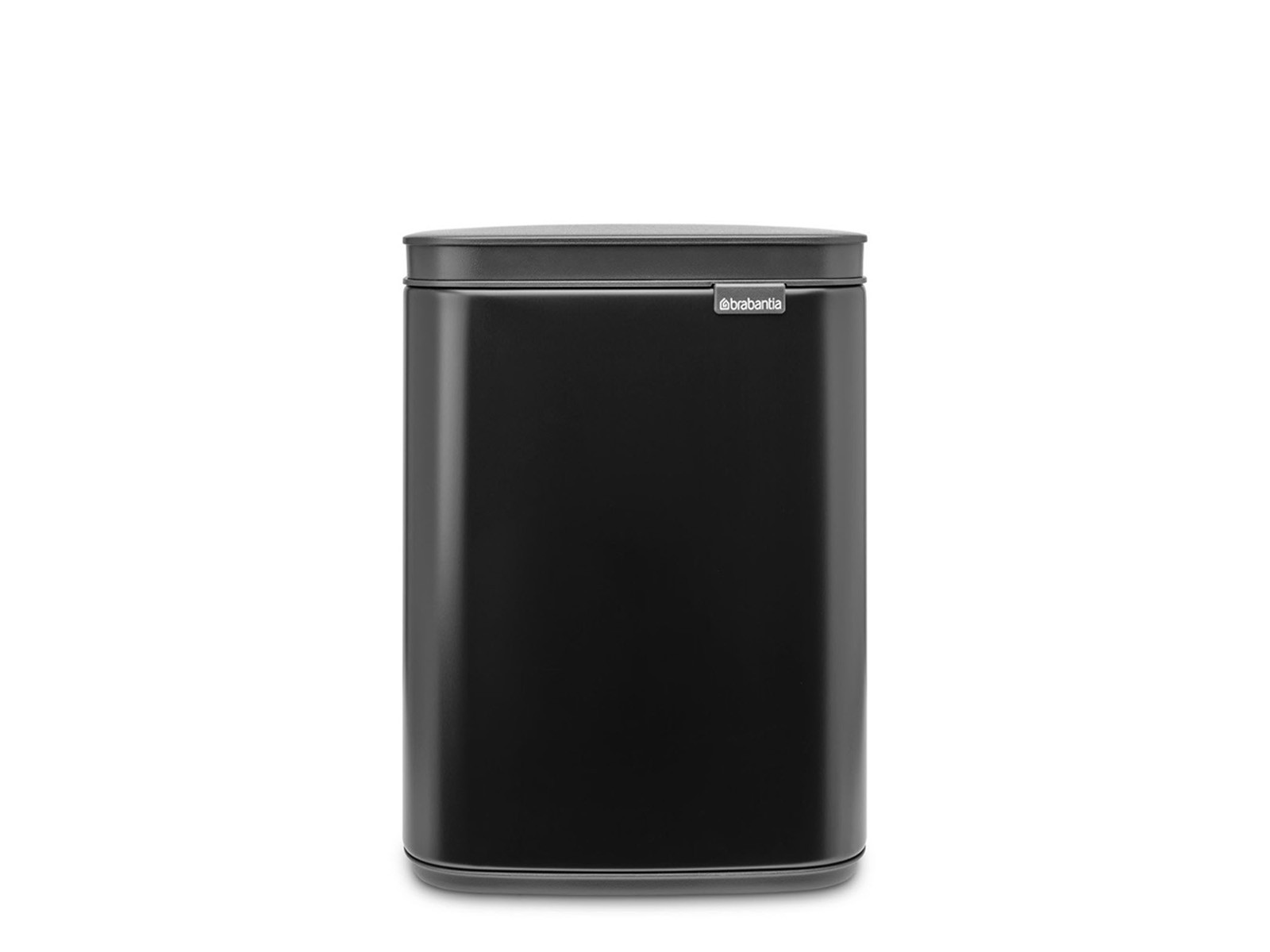 Kosz na śmieci Brabantia Bo Basic Black Matt 4L podłogowy/ścienny 2w1