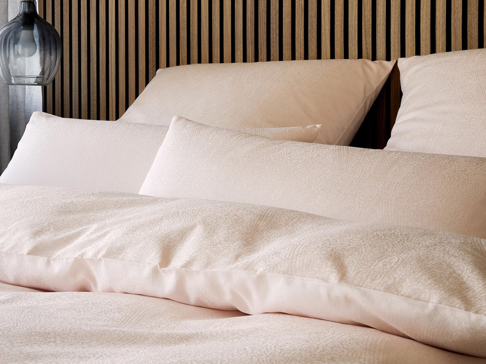 Pościel Elegante Classic Jacquard Paisley Pink