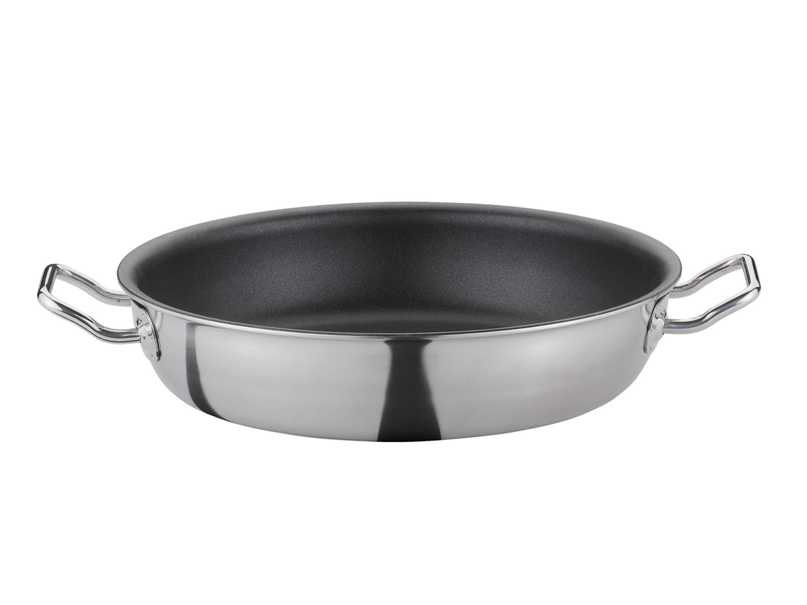 Patelnia serwisowa Spring Vulcano Classic 24cm IND z uchwytami