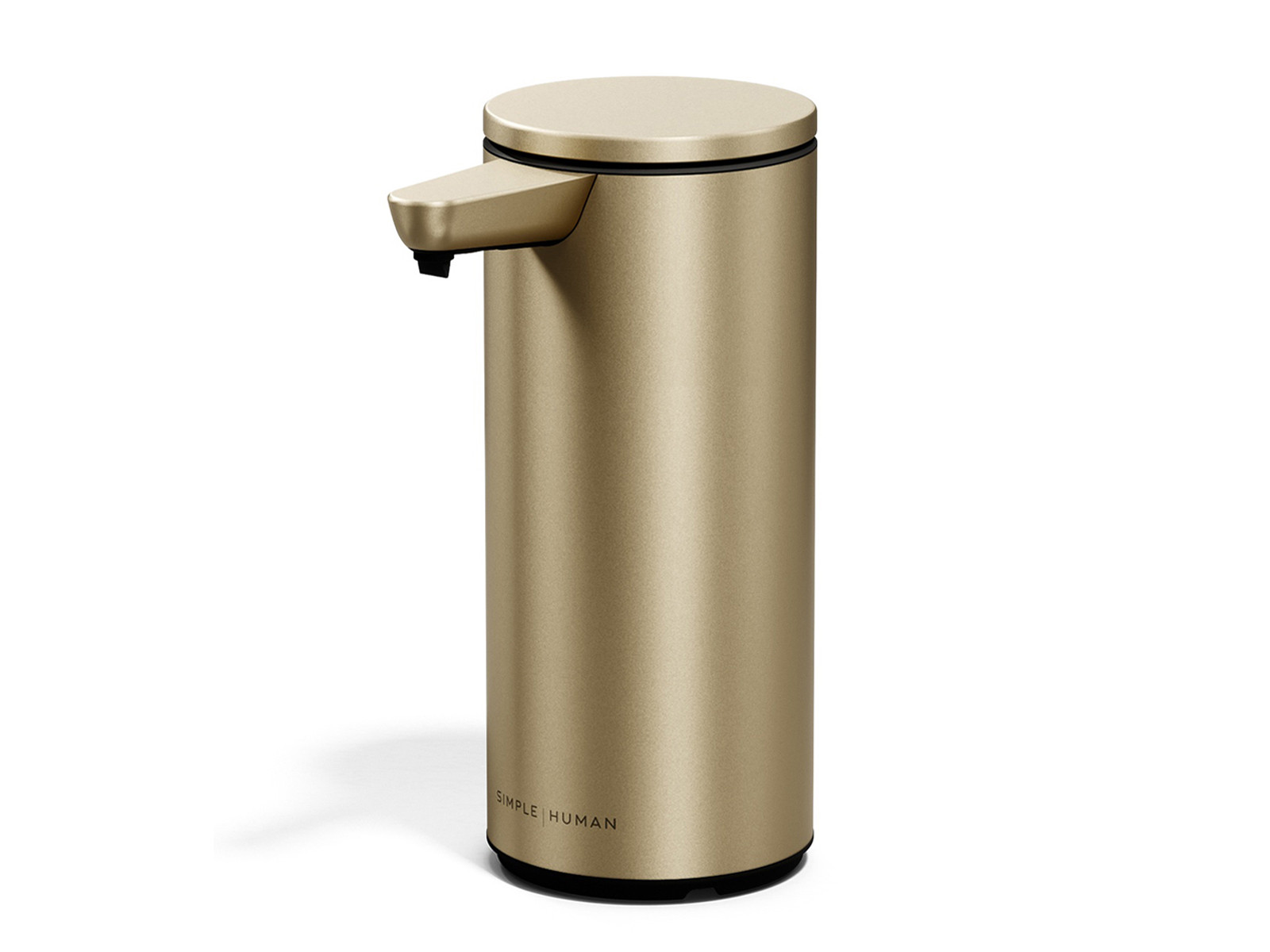 Dozownik bezdotykowy z ładowarką Simplehuman Sensor Gold Matt 266ml