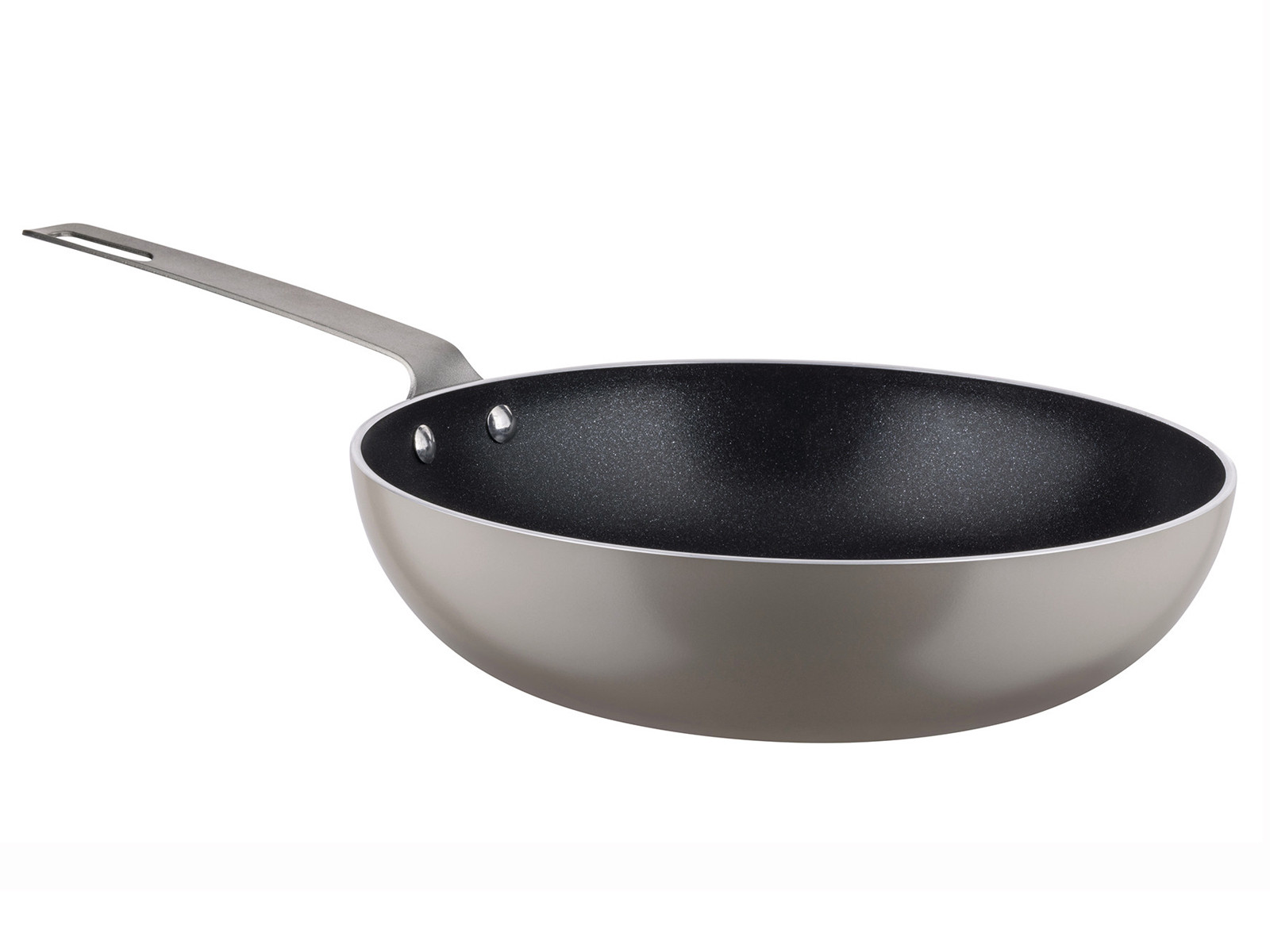 Wok Alessi Tama Grey 28cm