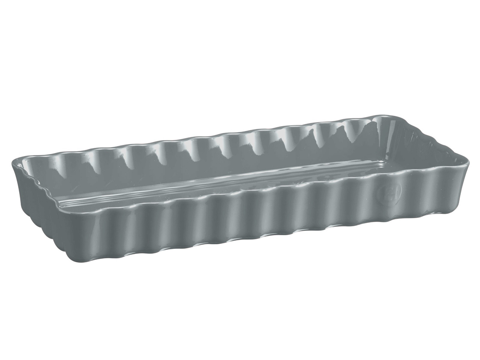 Naczynie do tarty i quiche Emile Henry Tarte Long 36cm Grey Pearl
