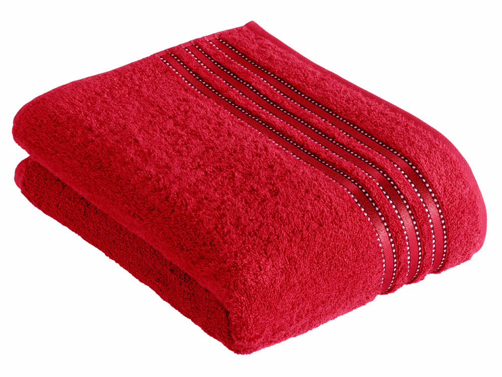 Ręcznik Vossen Cult de Luxe Red 100x150