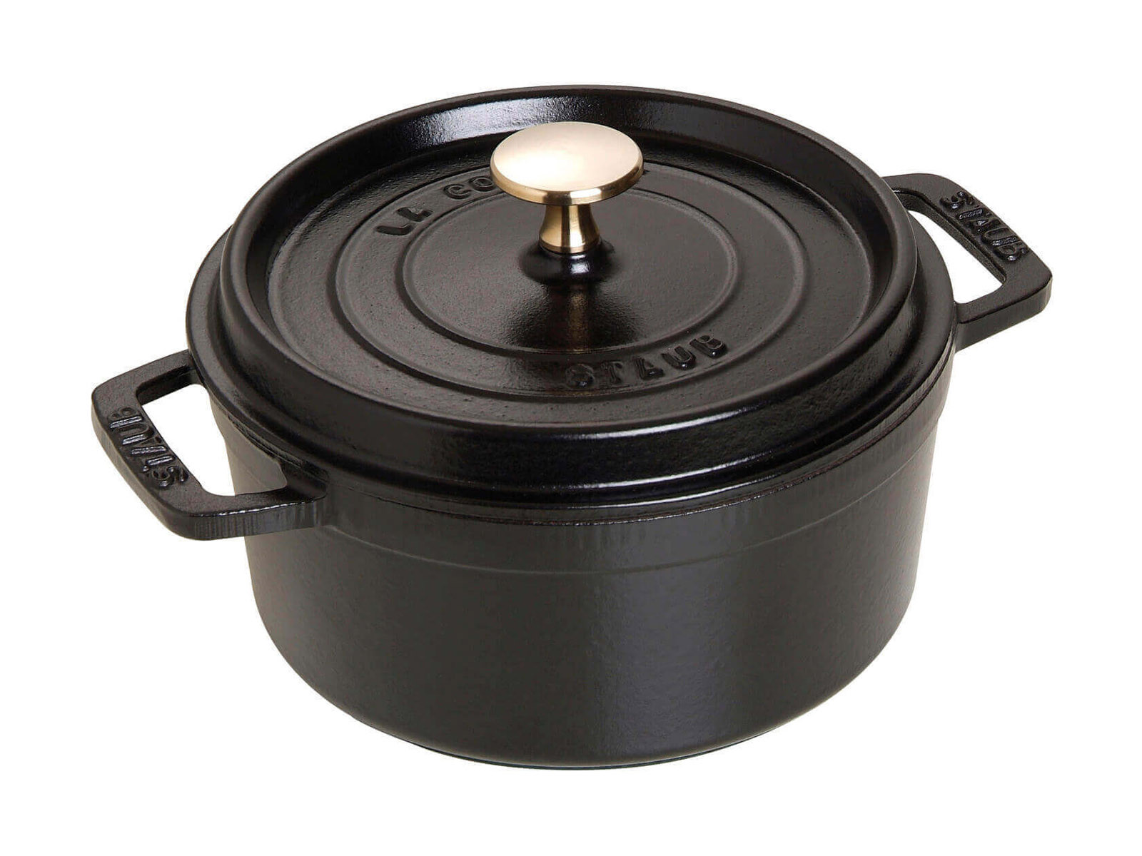 Garnek żeliwny Staub La Cocotte Round Black 1,2L