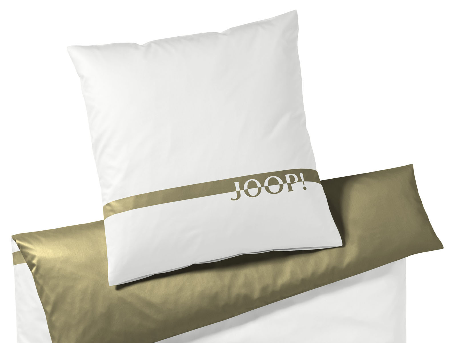 Poszewka Joop Logo Olive 80x80