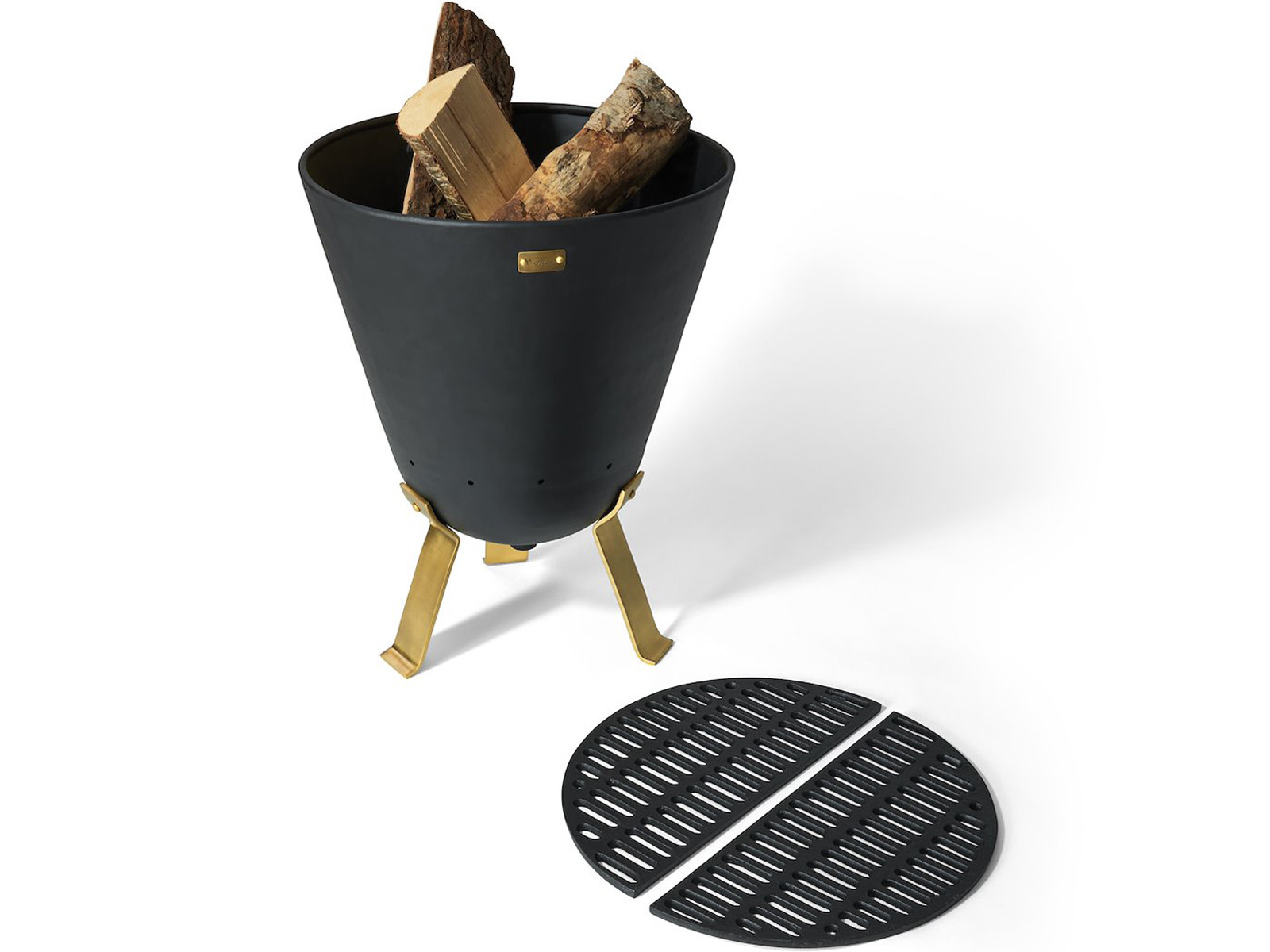 Palenisko ogrodowe z grillem Philippi Bonfire 3 elementy