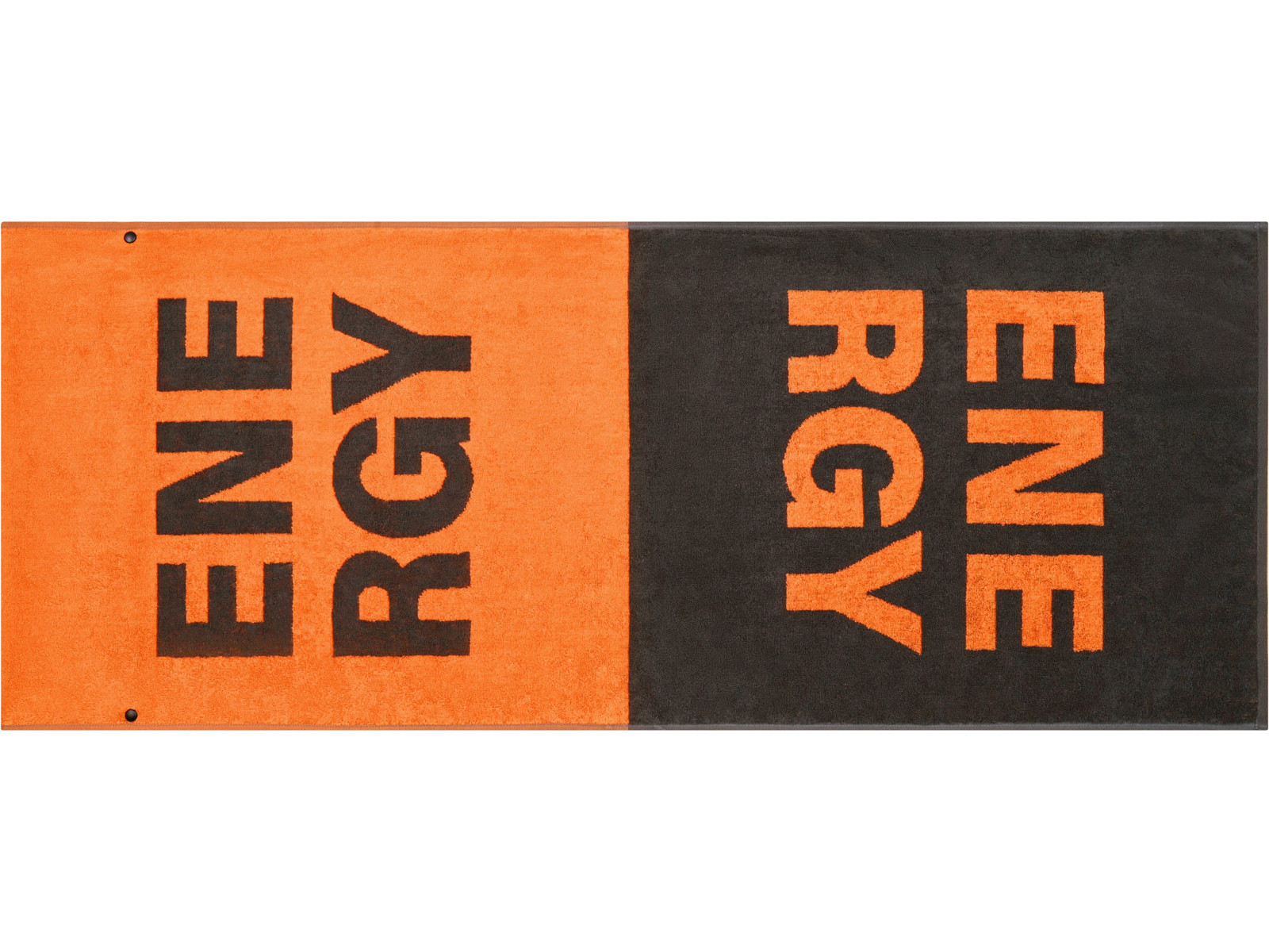 Ręcznik Cawo Fitness Energy Orange/Black 50x130