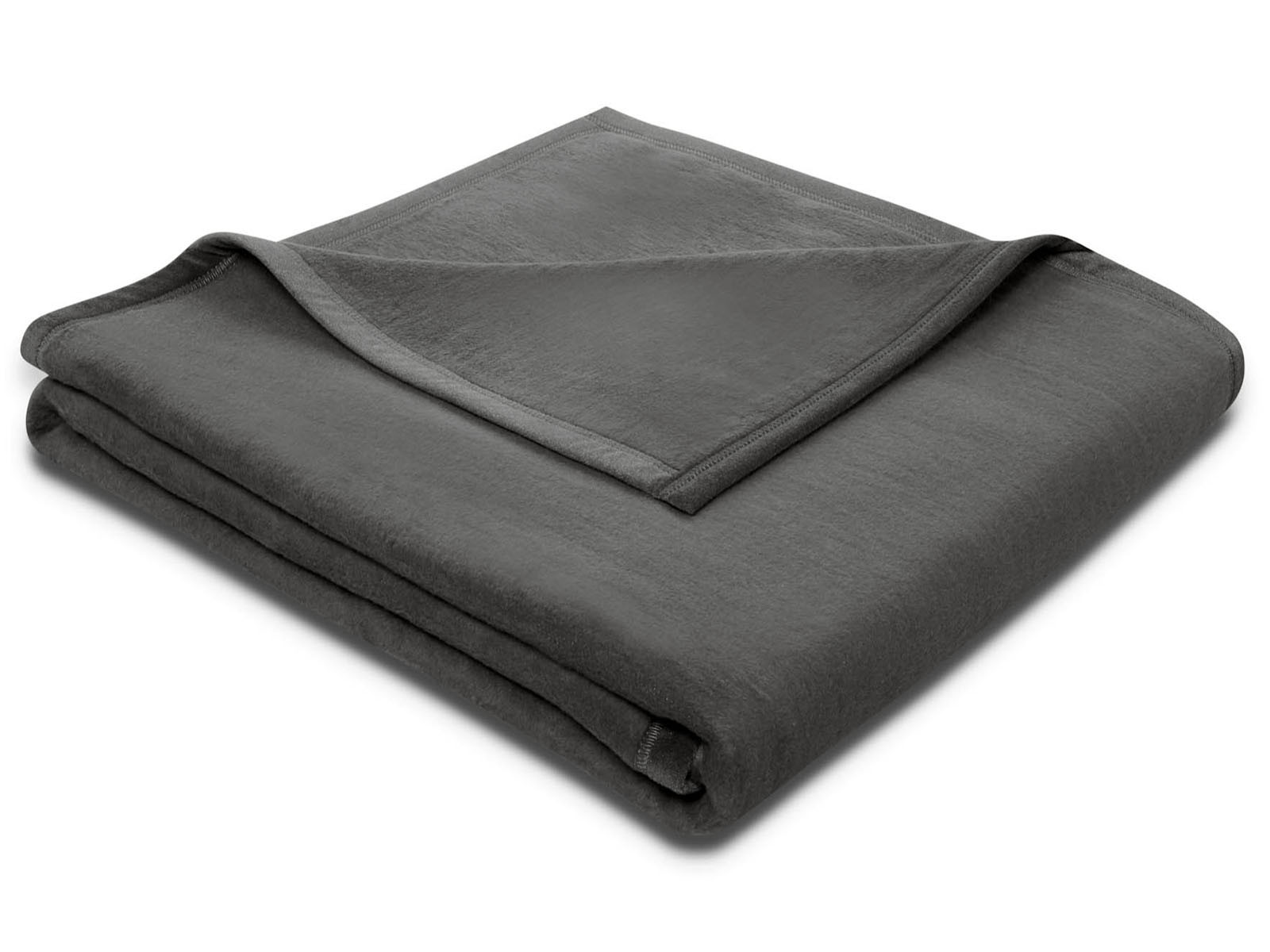 Koc Biederlack Uni Cotton Sense Stone 150x200