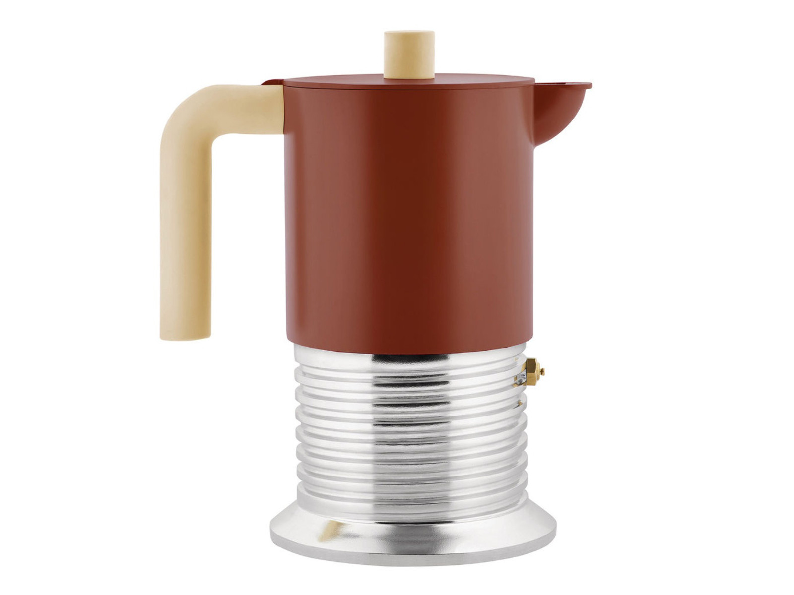 Zaparzacz do espresso Alessi Vite Brown 300ml x6 IND