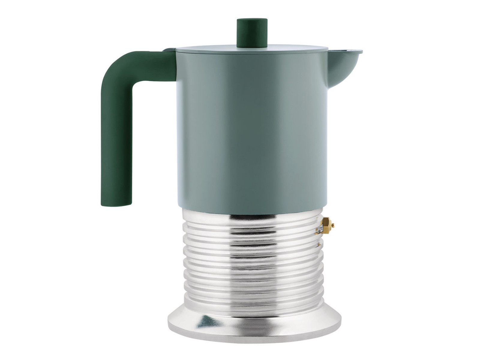 Zaparzacz do espresso Alessi Vite Sage Green 300ml x6 IND