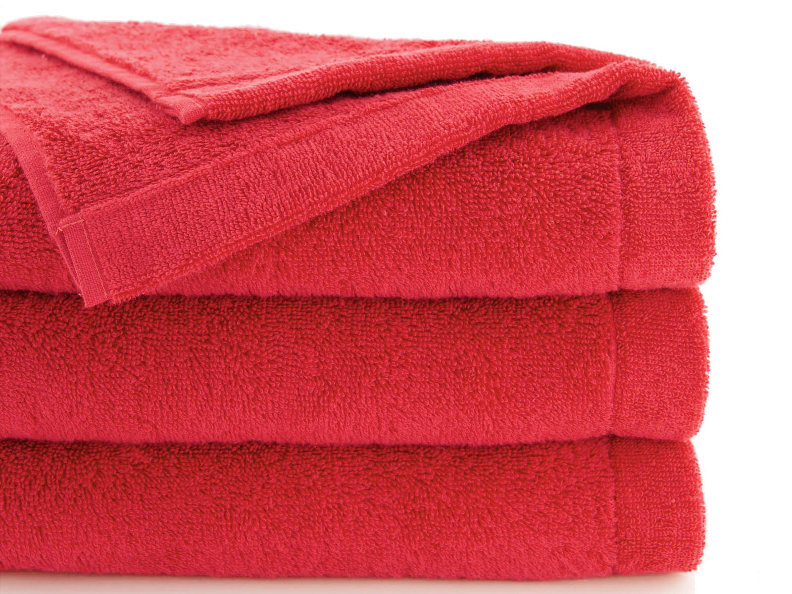 Ręcznik Cawo Lifestyle Uni Red 70x140