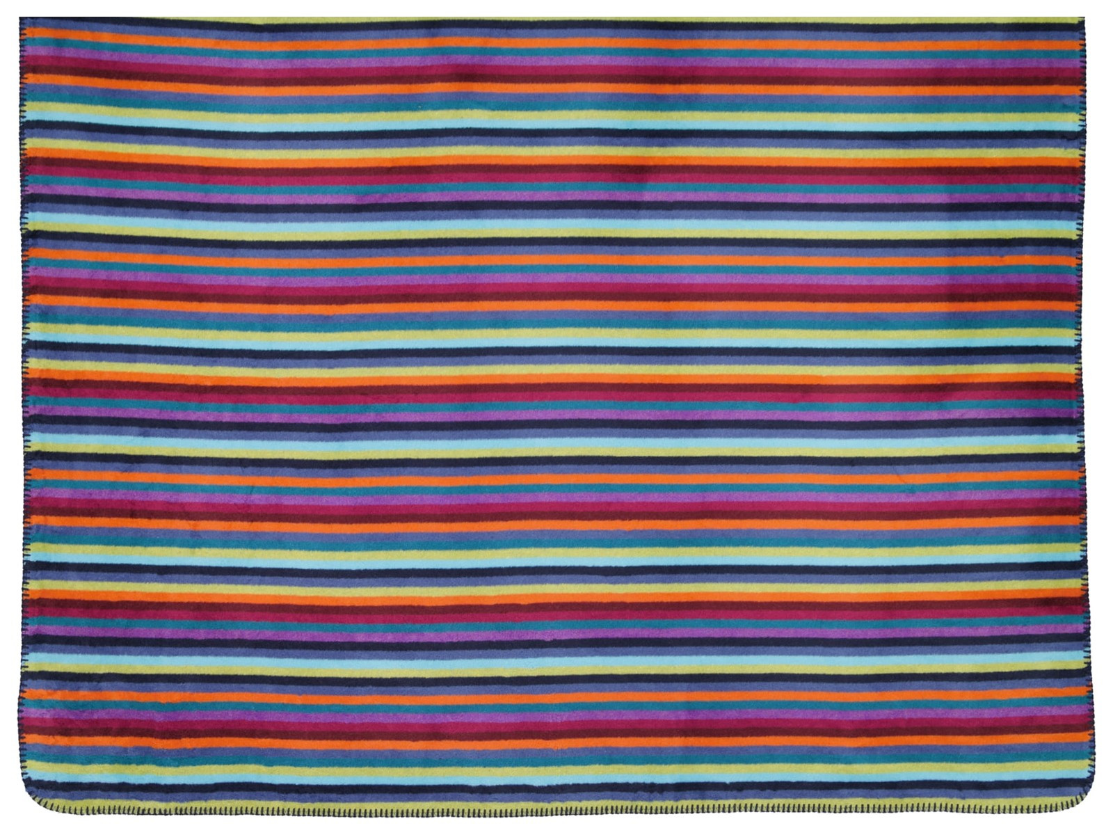 Koc Cawo Lifestyle Stripes Multicolor Dark 150x200