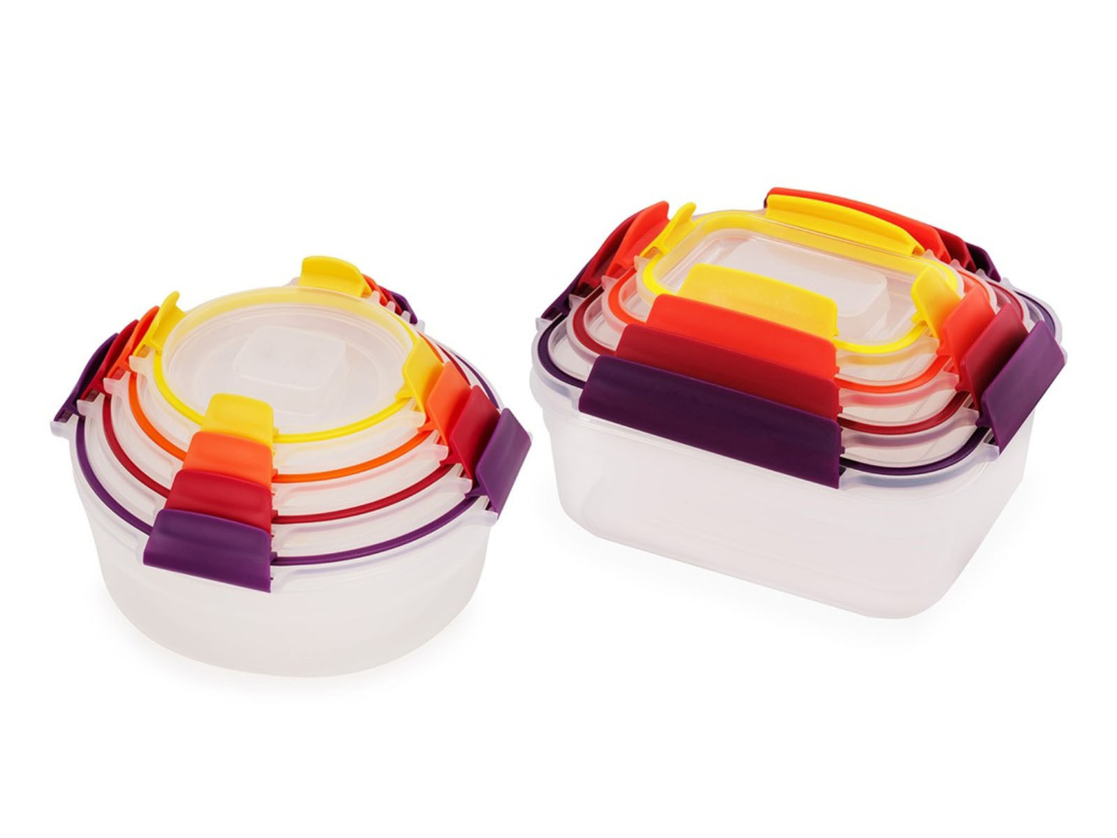 Pojemniki hermetyczne Joseph Joseph Nest Lock Multicolor x8