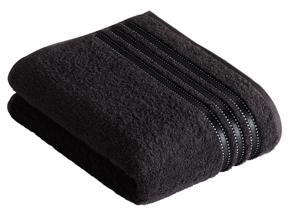 Ręcznik Vossen Cult de Luxe Black 30x30