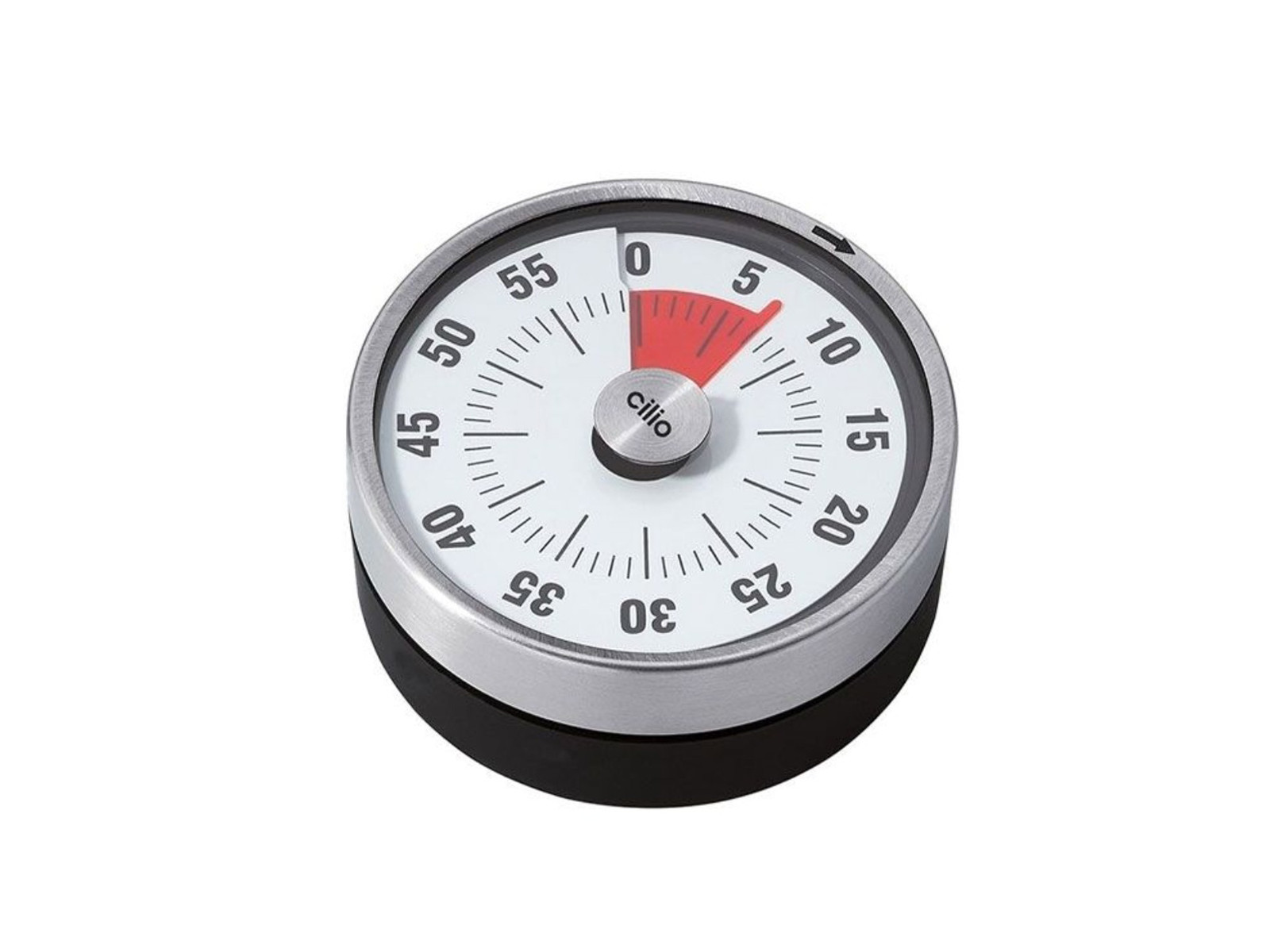 Timer mechaniczny Cilio Pure 8cm z magnesem
