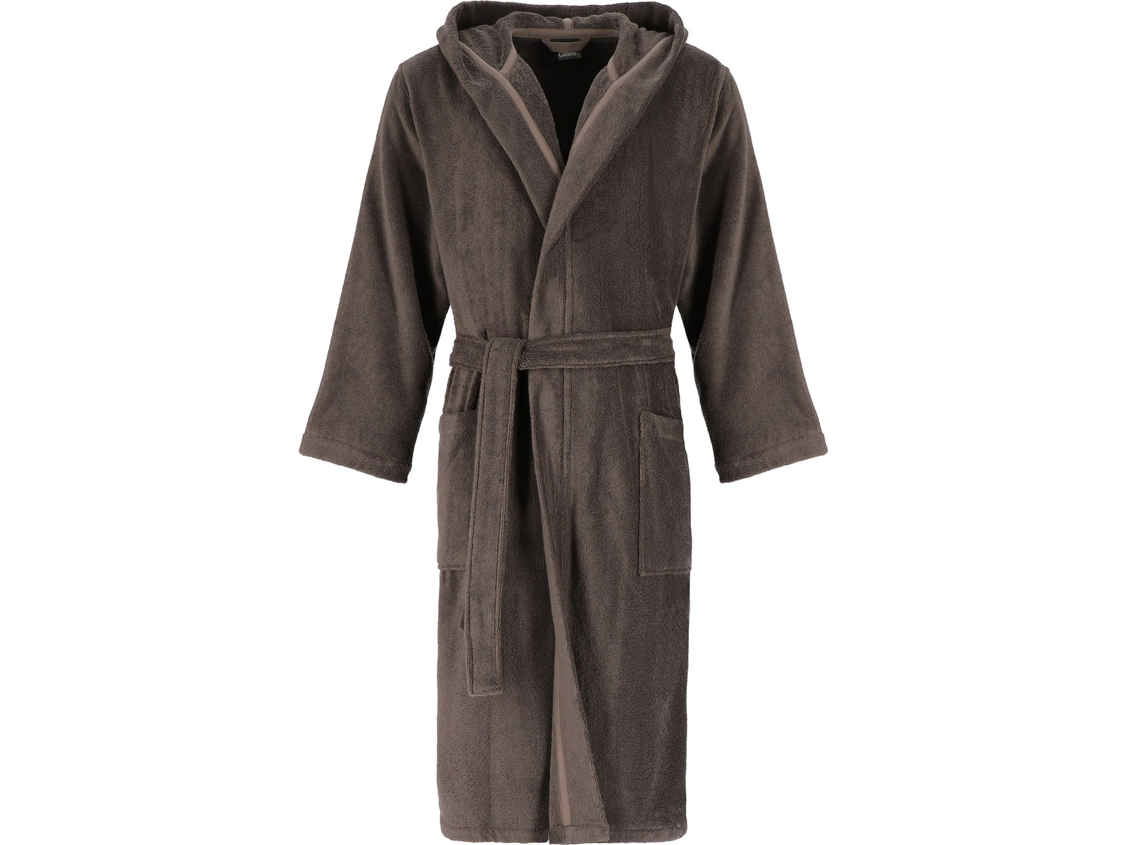 Szlafrok Cawo Luxury Hood Men Pepper 60/62 XXL