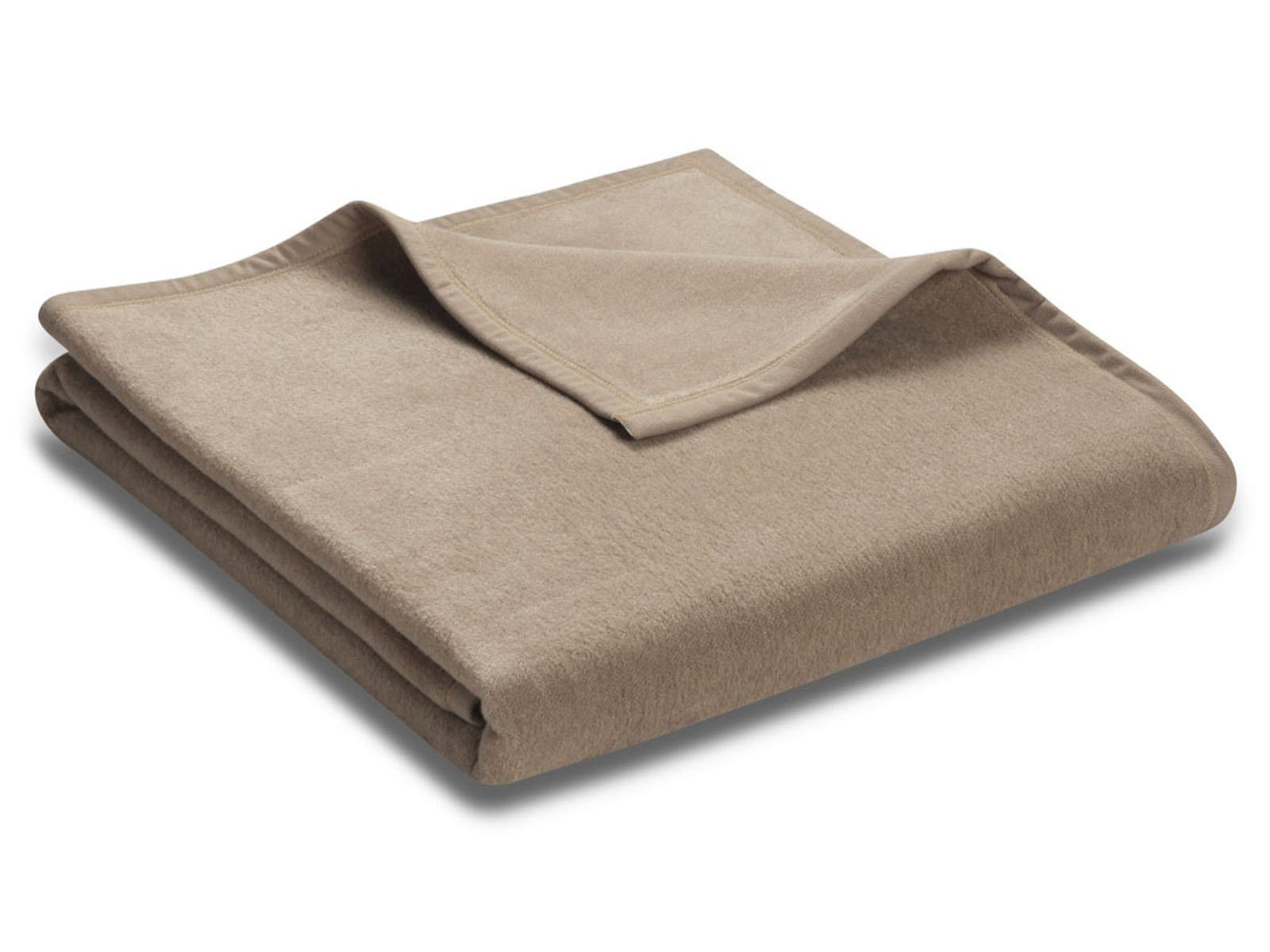 Koc Biederlack Unicolour Walnut 180x220