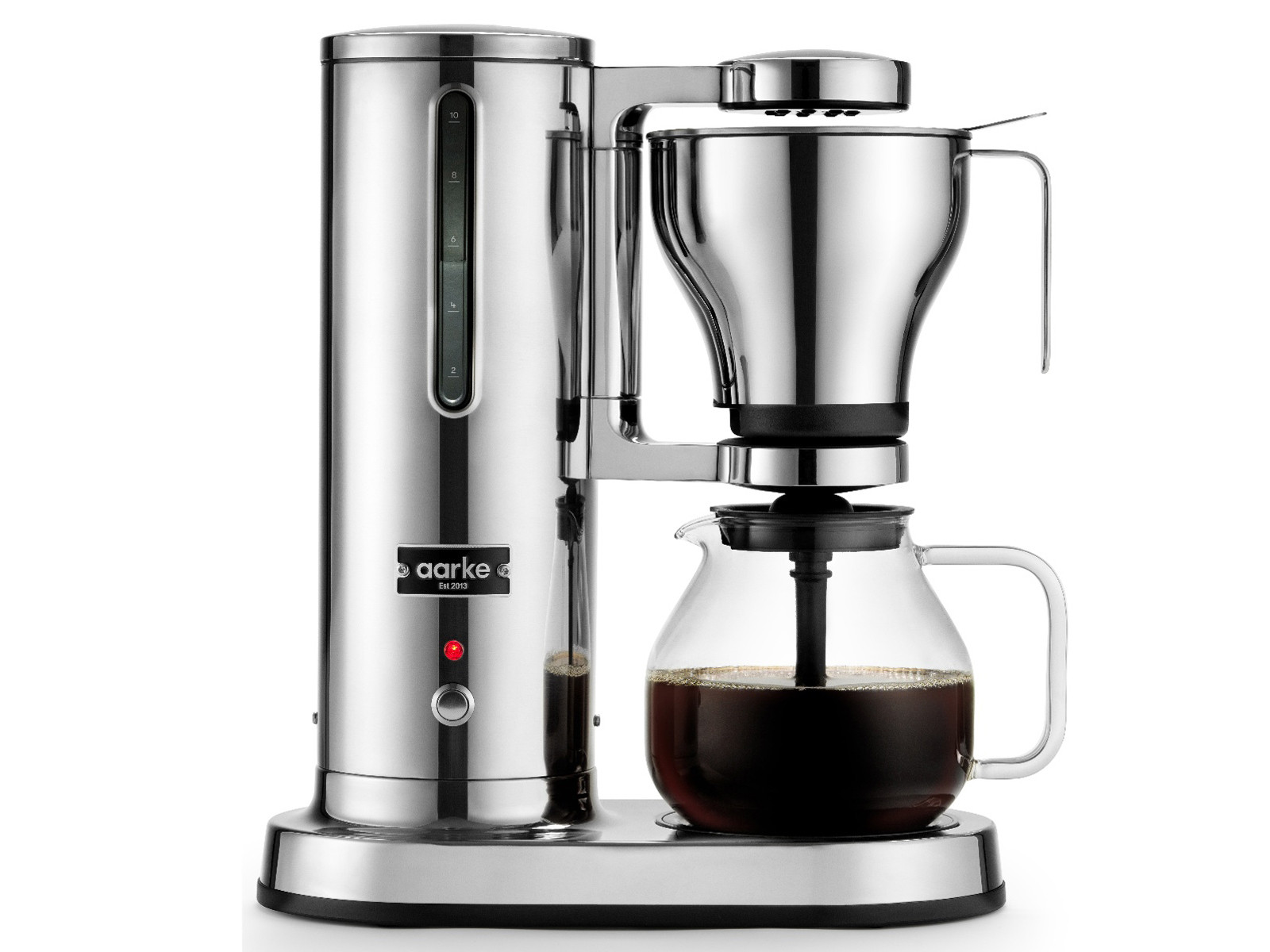 Ekspres do kawy przelewowy Aarke Steel Polished 1,25l