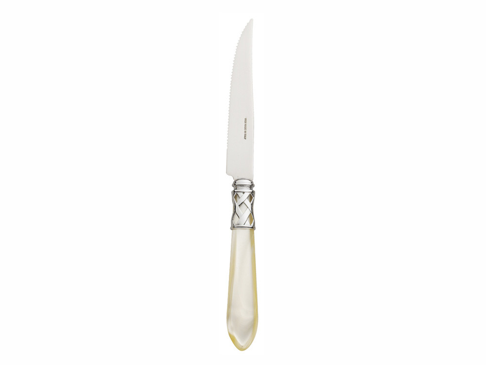 Nóż do steków Bugatti Aladdin Chrome Ivory
