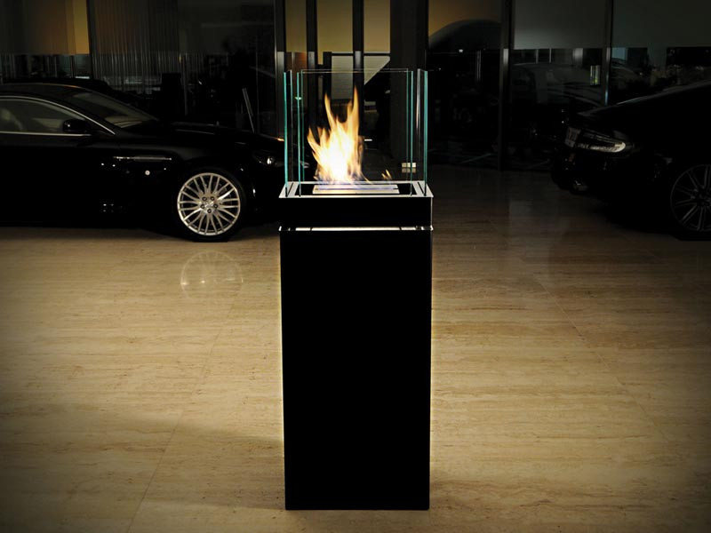 Biokominek Radius Highflame Matt Black L