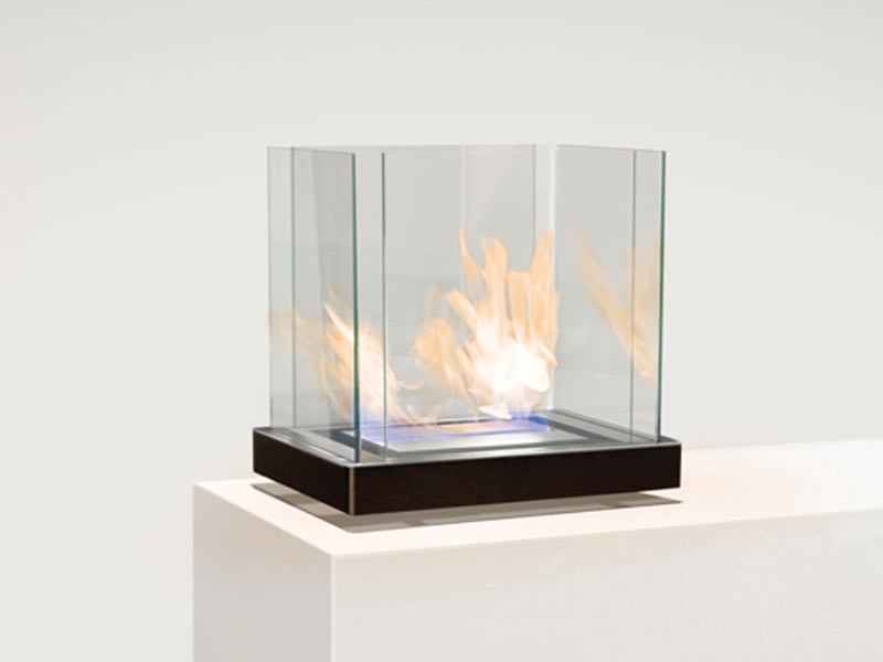 Biokominek Radius Topflame Shine Black