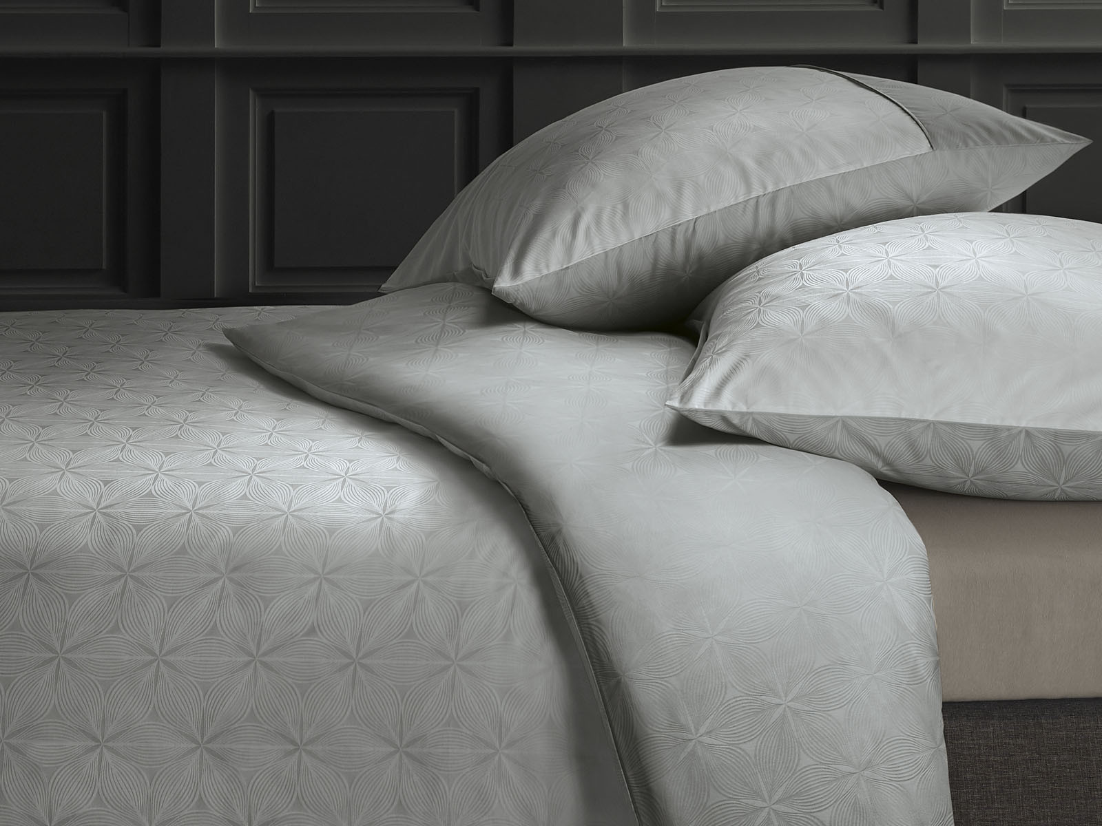 Pościel Fleuresse BP Damast Cristal Silver 240x220