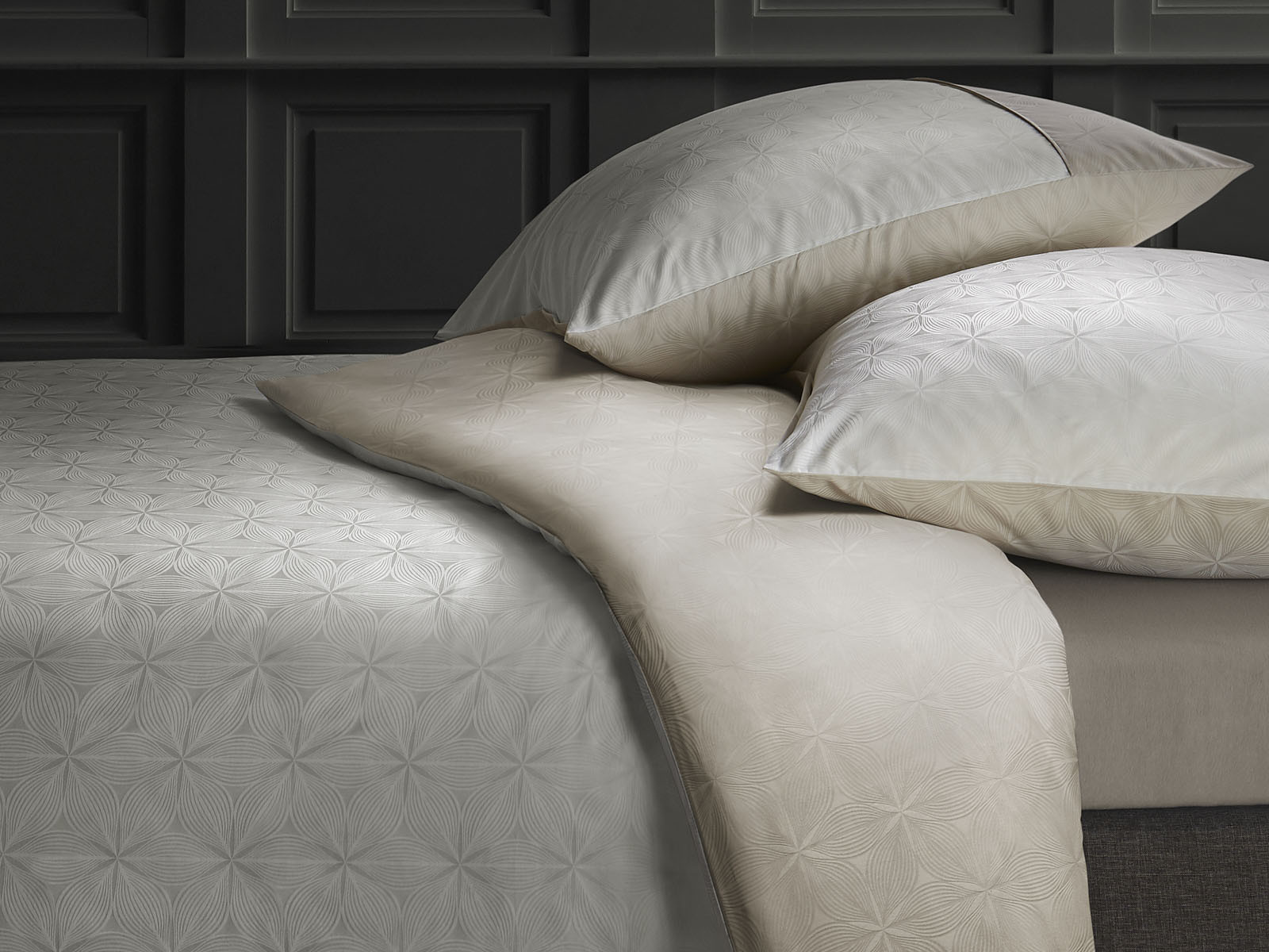 Pościel Fleuresse BP Damast Cristal Beige 200x220