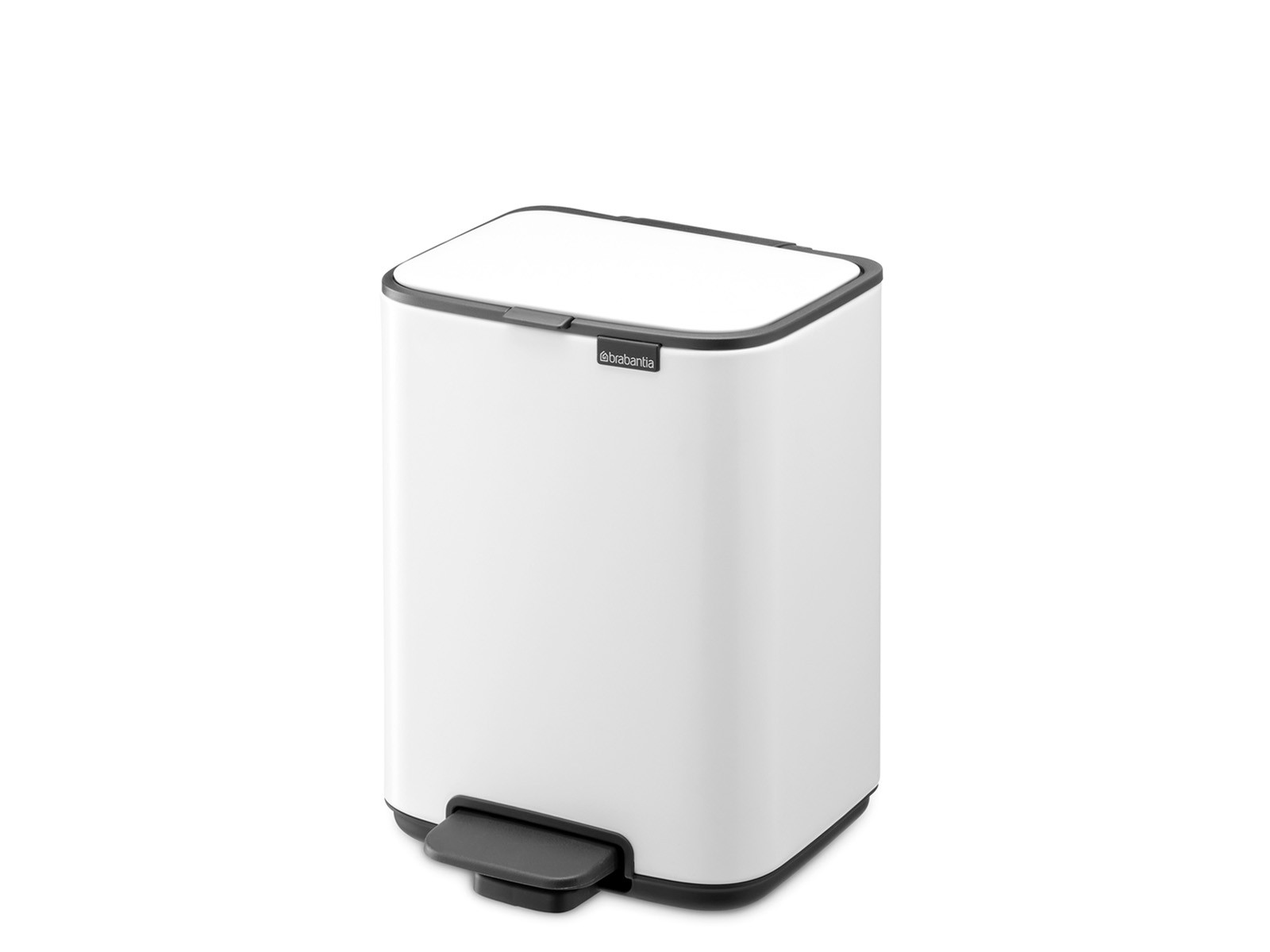 Kosz na śmieci Brabantia Bo Pedal White 4L