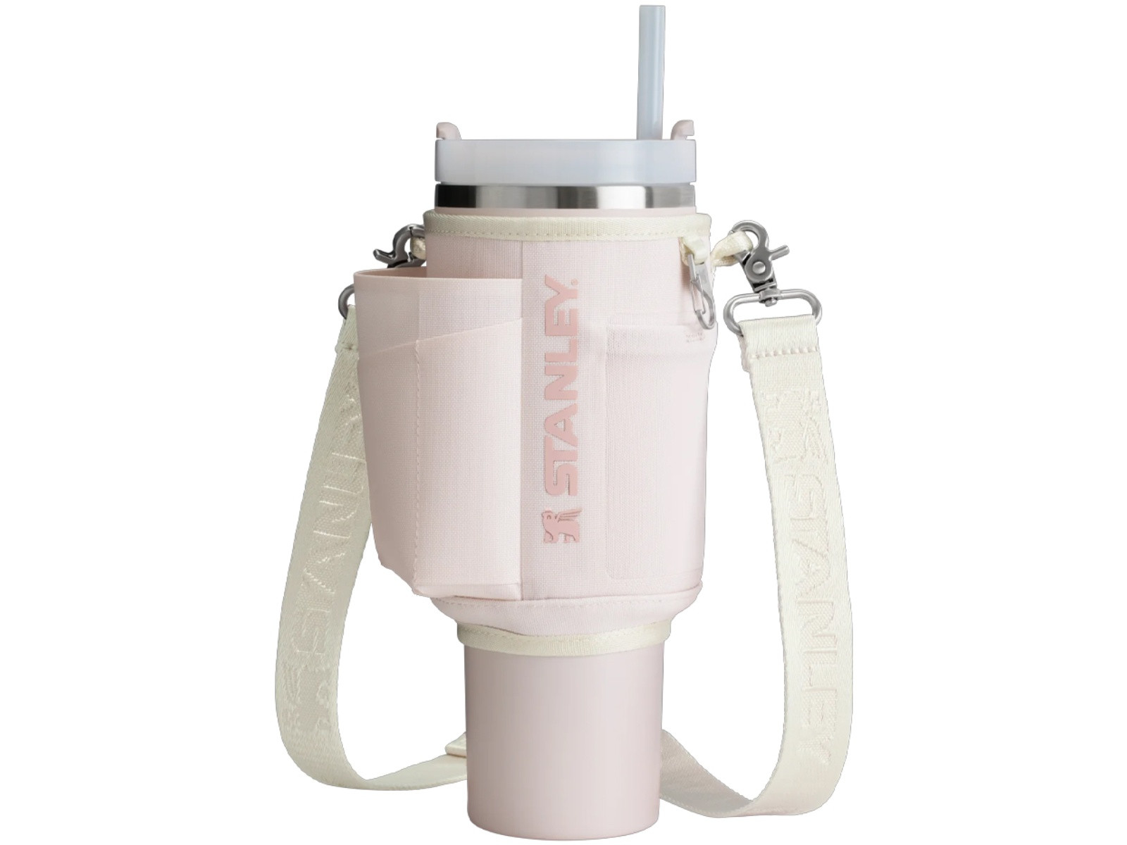 Torebka na kubek Quencher Stanley Carry-All Rose Quartz 1.18l