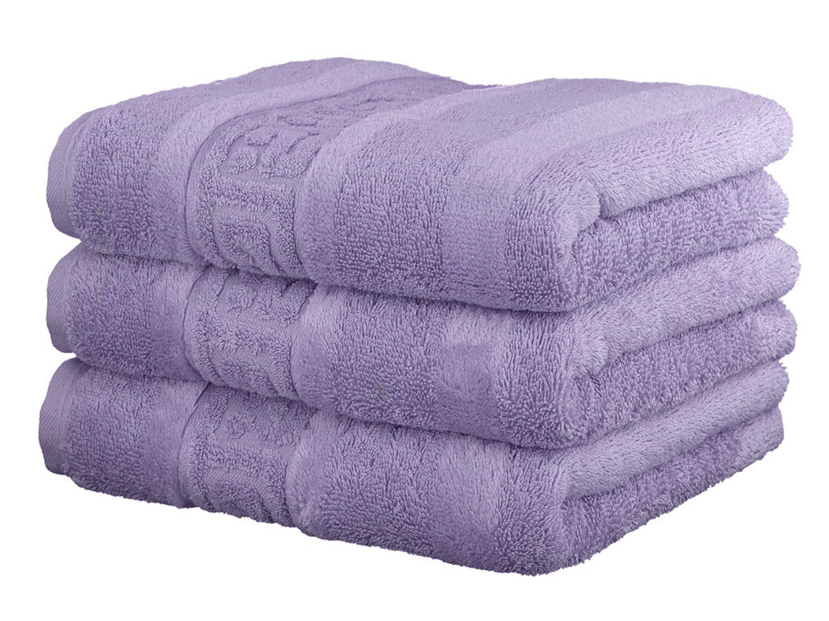 Ręcznik Cawo Noblesse Greek Uni Lavender 30x50