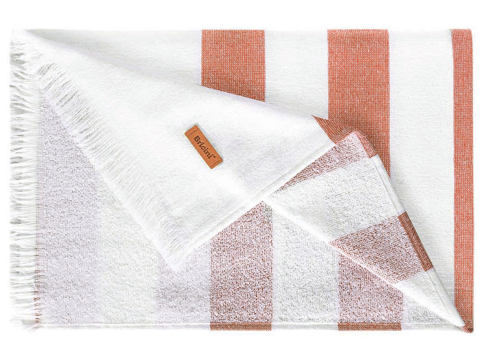 Ręcznik plażowy Bricini Hammam Terry Costa Camelia 90x180