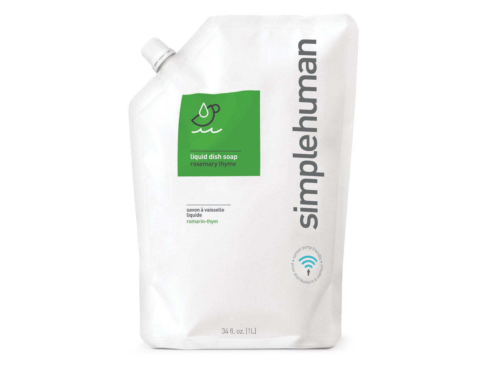 Płyn do mycia naczyń Simplehuman Rosemary-Thyme 1l