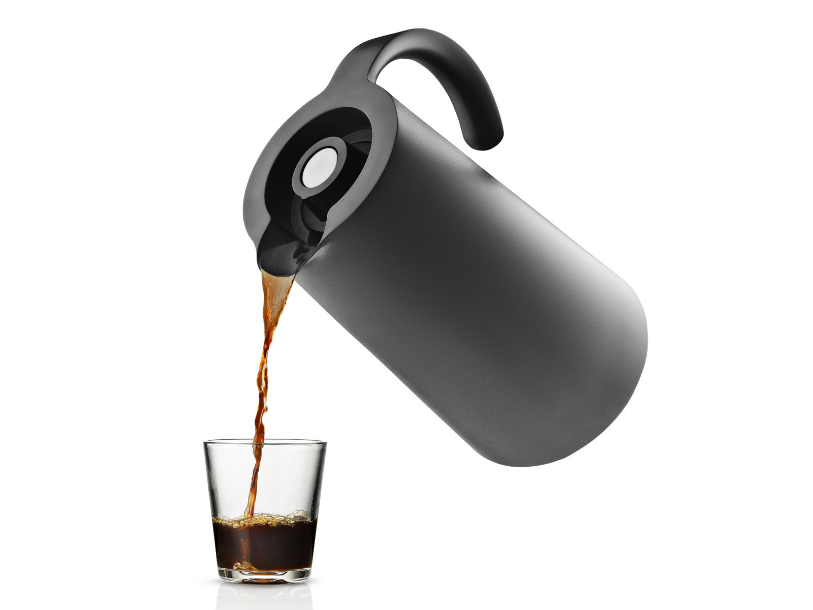 Dzbanek próżniowy termiczny Eva Solo Rise Black 1L