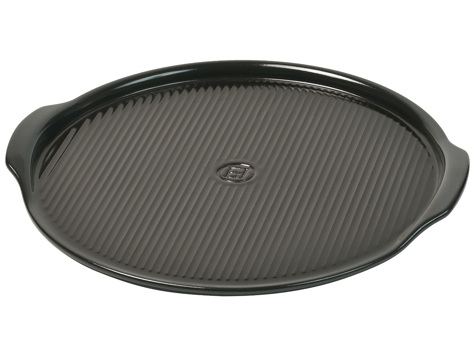 Kamień do pizzy z żebrami Emile Henry Black 40cm