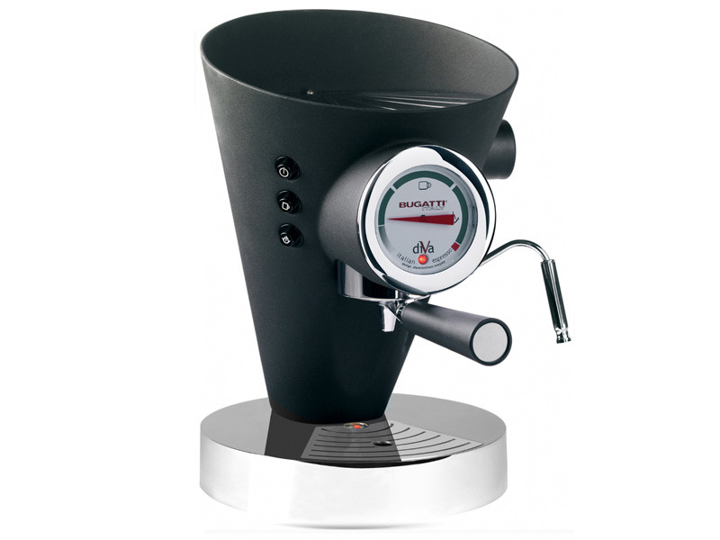 Ekspres ciśnieniowy do kawy Bugatti Diva Black
