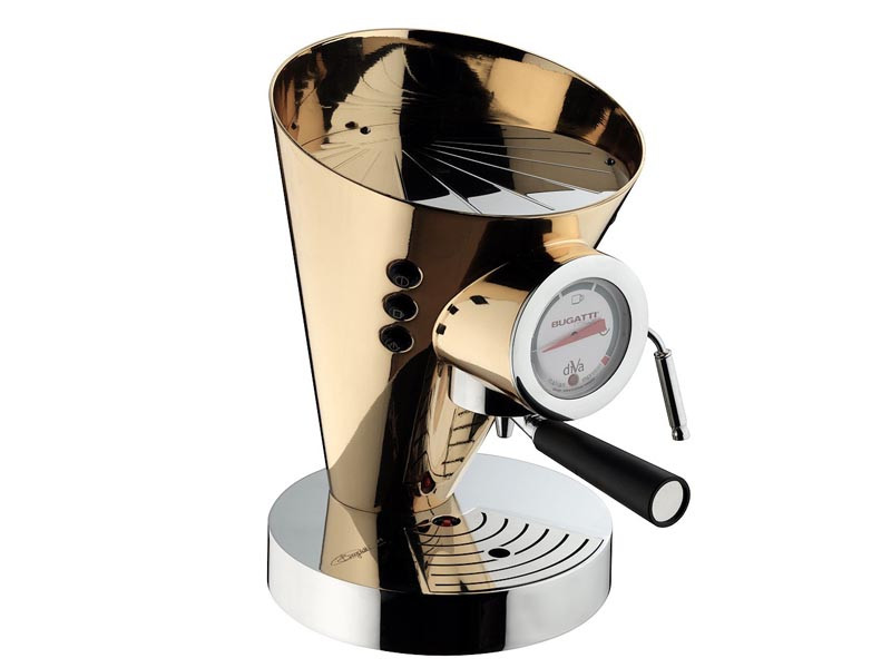Ekspres ciśnieniowy do kawy Bugatti Individual Diva Gold 24-Karat