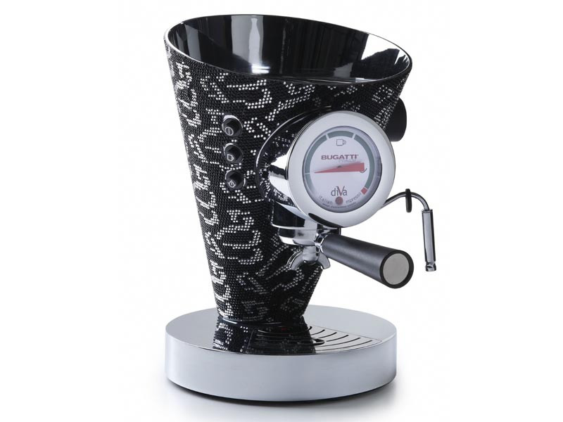 Ekspres ciśnieniowy do kawy Bugatti Individual Diva Swarovski Delux