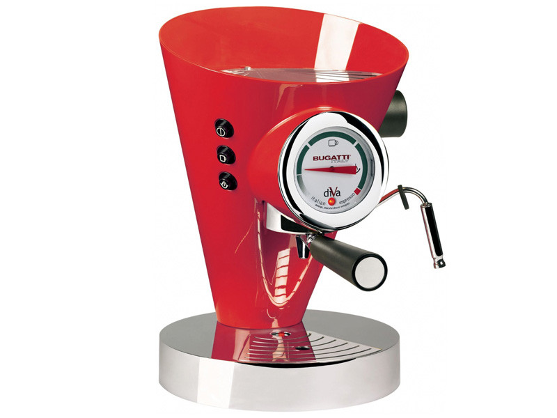 Ekspres ciśnieniowy do kawy Bugatti Diva Red