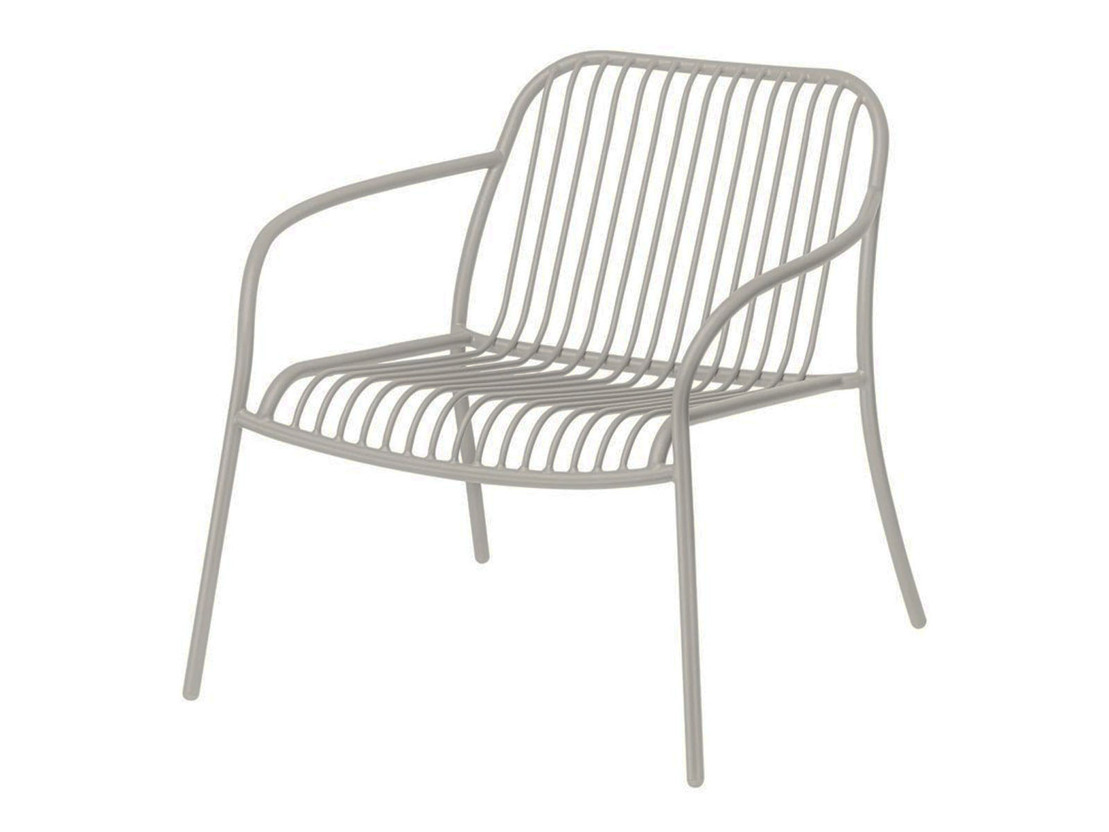 Fotel Blomus Yua Silk Grey - Wire