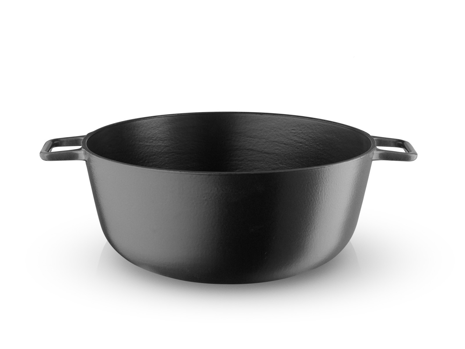 Garnek Eva Solo Trio Cast Iron Black 8L Ø32 cm