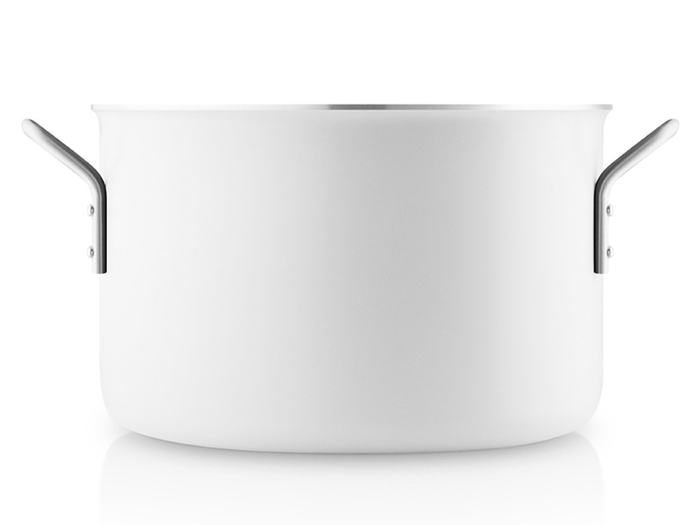 Garnek Eva Solo Trio White Line Ceramic 7L Ø24 cm